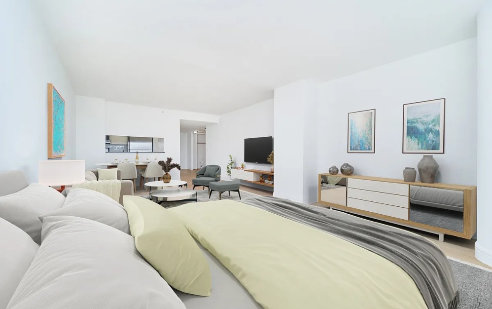 3H - Studio floorplan layout with 1 bathroom and 743 square feet (Floor 5)