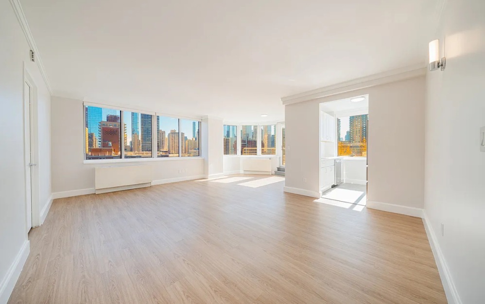 2601 - 2 bedroom floorplan layout with 2 bathrooms and 1266 square feet (Floor 1)