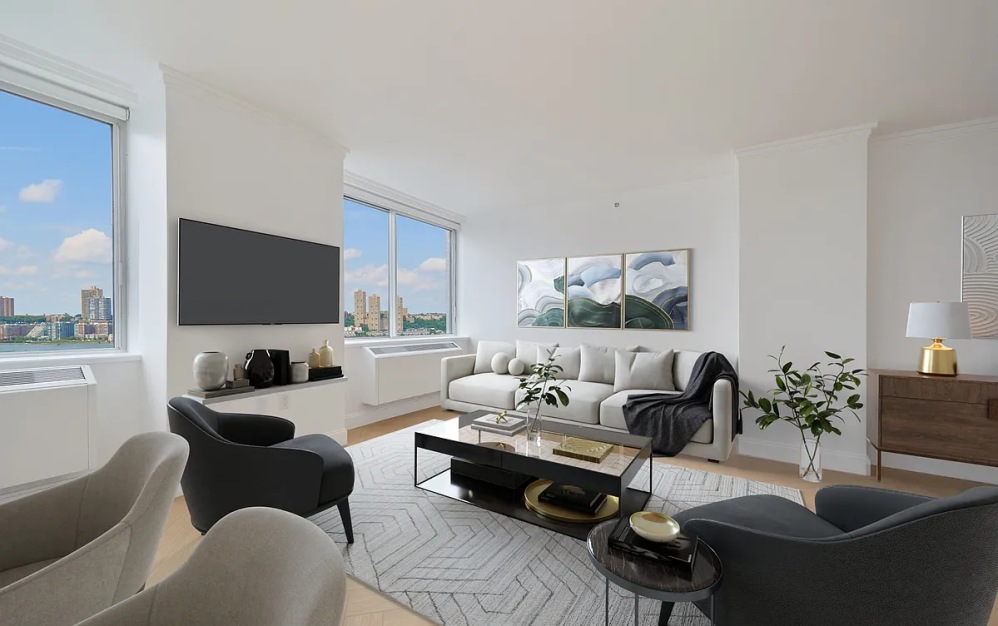 14S - 2 bedroom floorplan layout with 2 bathrooms and 1447 square feet (Floor 5)