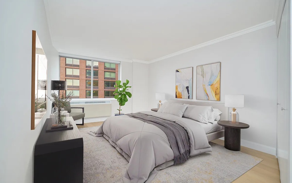 16C - 1 bedroom floorplan layout with 1 bathroom and 685 square feet (Floor 7)
