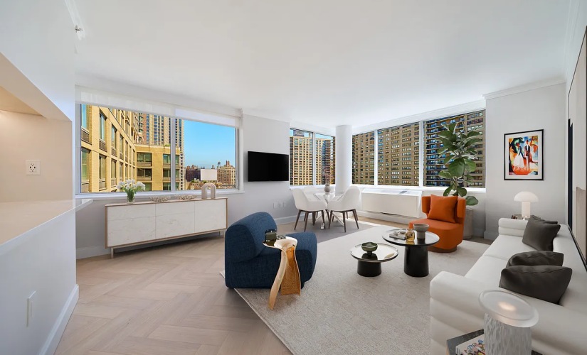15U - 2 bedroom floorplan layout with 2 bathrooms and 1081 square feet