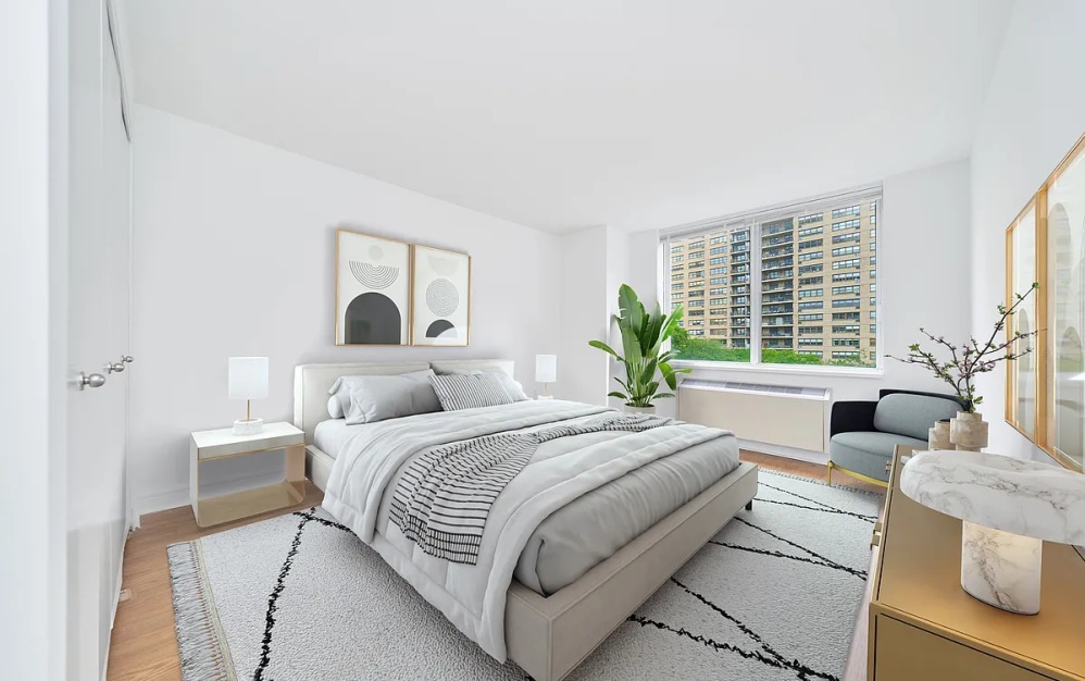 604 - 1 bedroom floorplan layout with 1 bathroom and 567 square feet (Floor 6)