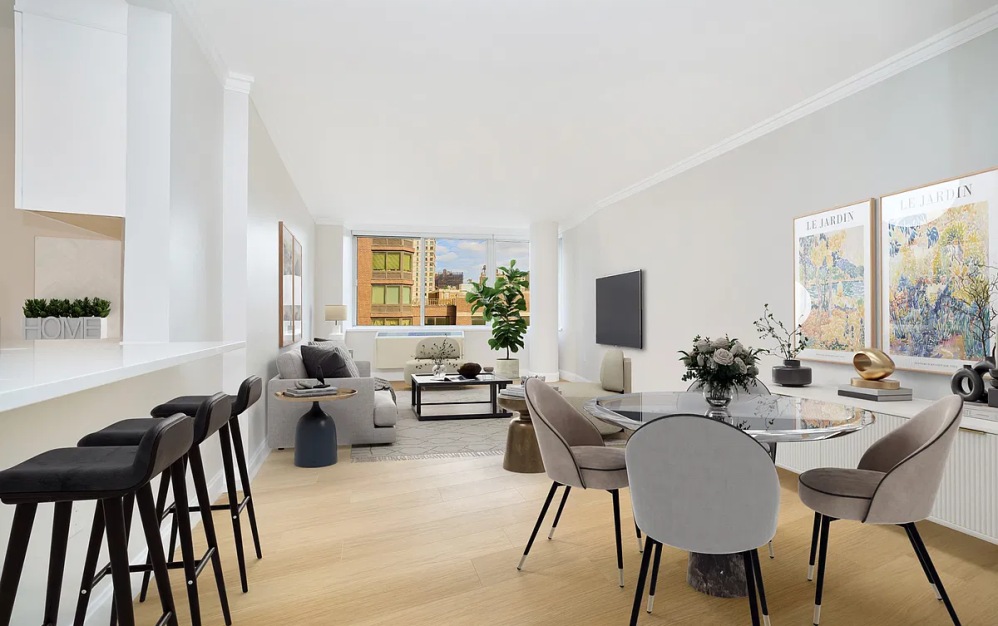 8E - 1 bedroom floorplan layout with 1 bathroom and 727 square feet (Floor 1)