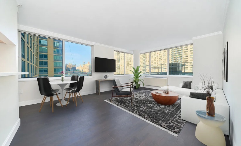 11U - 2 bedroom floorplan layout with 2 bathrooms and 1081 square feet