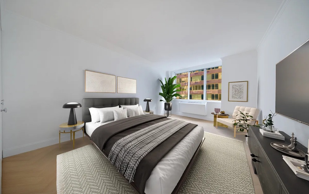 14S - 2 bedroom floorplan layout with 2 bathrooms and 1447 square feet (Floor 11)