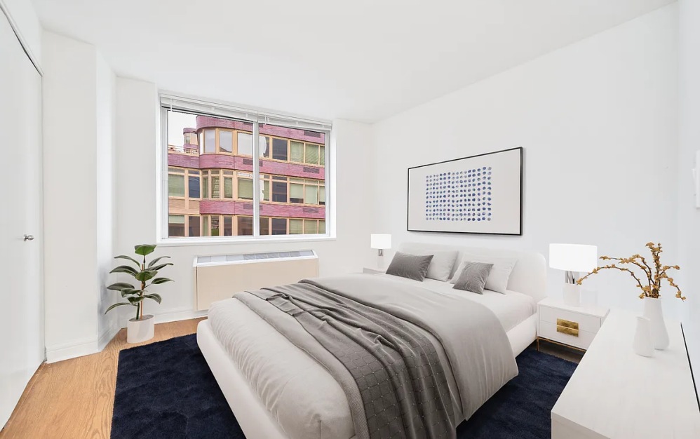 601 - 1 bedroom floorplan layout with 1 bathroom and 525 square feet (Floor 8)