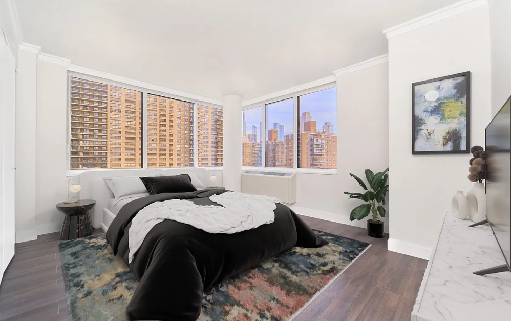 11E - 1 bedroom floorplan layout with 1 bathroom and 761 square feet (Floor 10)