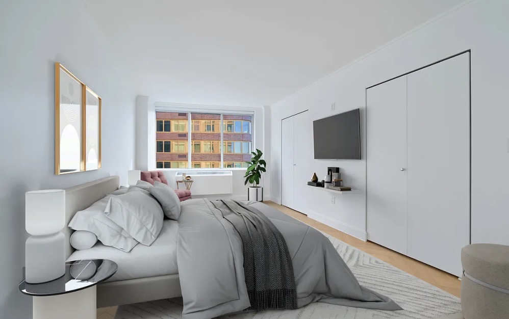 14S - 2 bedroom floorplan layout with 2 bathrooms and 1447 square feet (Floor 15)