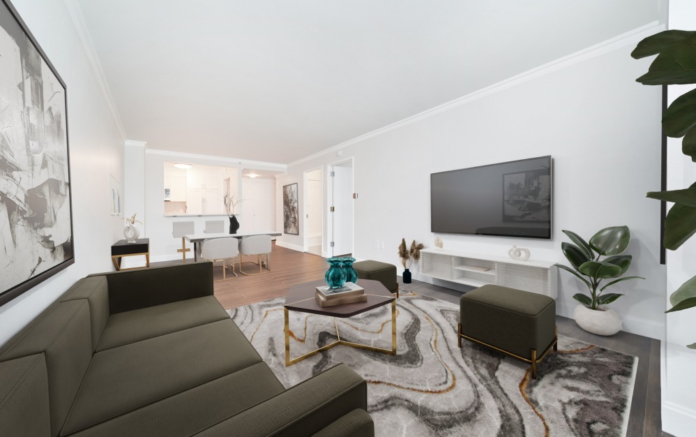 11R - 1 bedroom floorplan layout with 1 bathroom and 804 square feet (Floor 4)