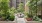 courtyard with trees and seating