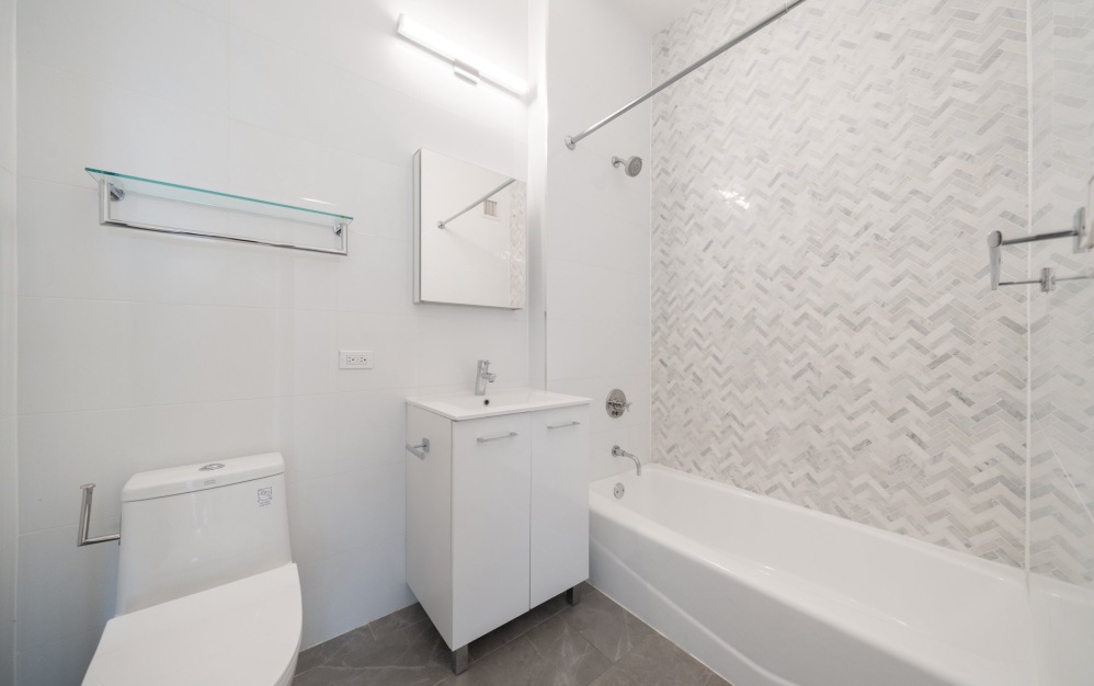 1517 - 1 bedroom floorplan layout with 1 bathroom and 689 square feet (Floor 10)
