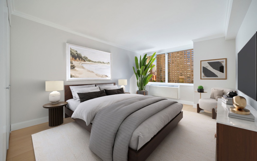 10J - 1 bedroom floorplan layout with 1 bathroom and 702 square feet (Floor 7)