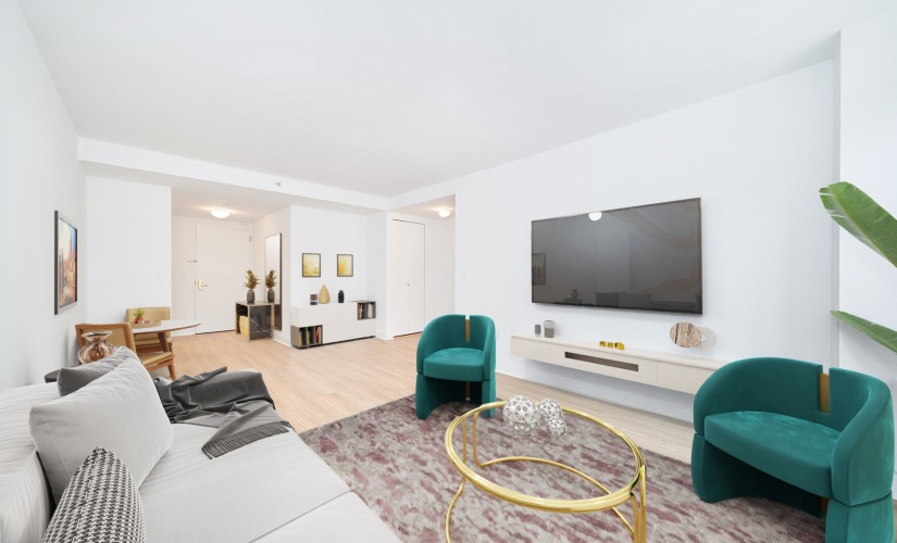 14G - 1 bedroom floorplan layout with 1 bathroom and 651 square feet