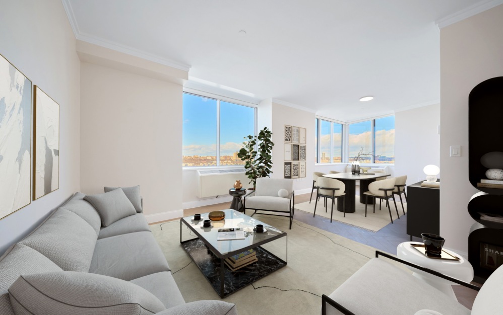 18A - 3 bedroom floorplan layout with 3 bathrooms and 1669 square feet (Floor 6)