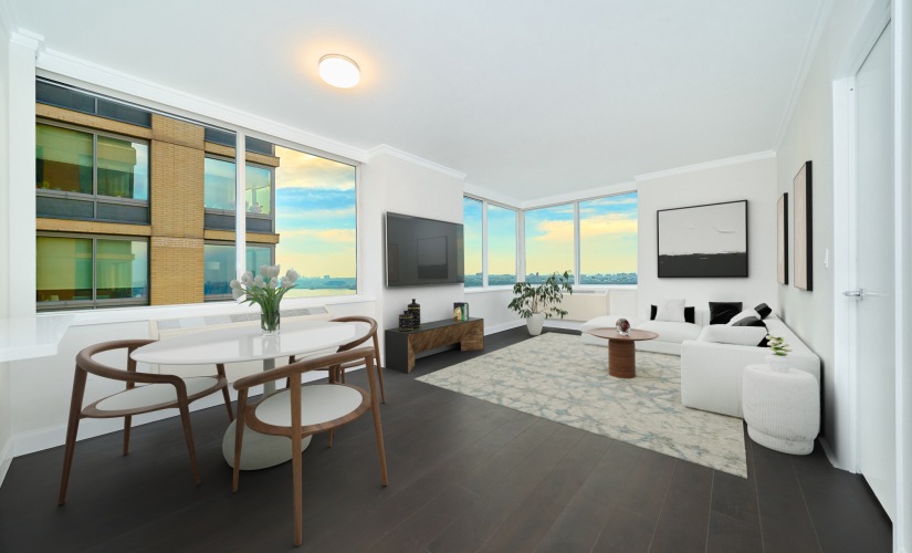 31C - 1 bedroom floorplan layout with 1 bathroom and 814 square feet