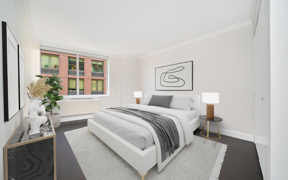12C - 1 bedroom floorplan layout with 1 bathroom and 685 square feet (Floor 8)