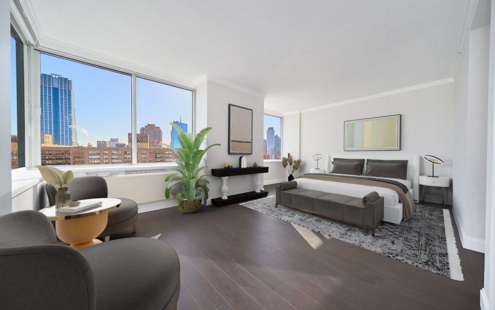 29D - 2 bedroom floorplan layout with 2 bathrooms and 1364 square feet (Floor 8)