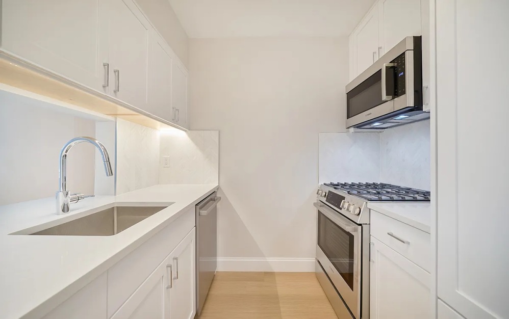 3H - Studio floorplan layout with 1 bathroom and 743 square feet (Floor 8)