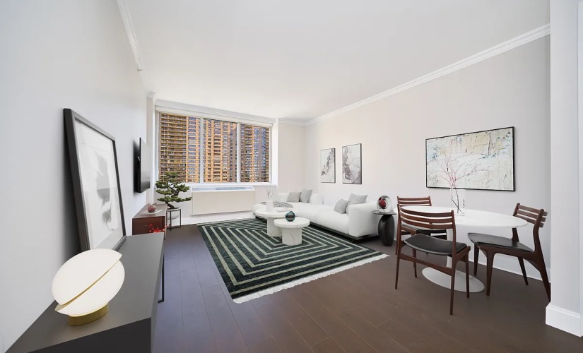 15J - 1 bedroom floorplan layout with 1 bathroom and 702 square feet