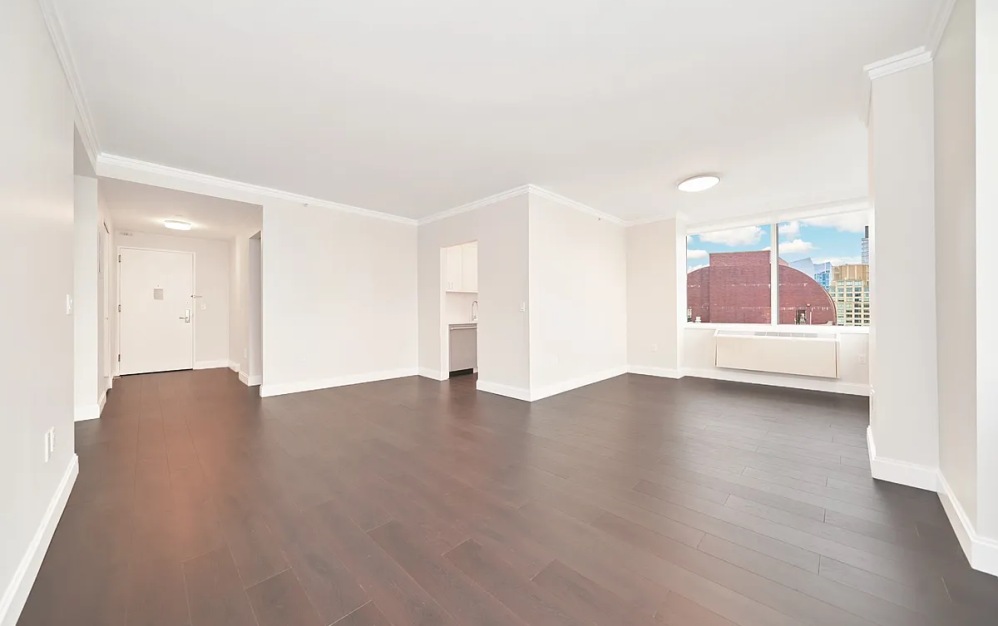 27F - 2 bedroom floorplan layout with 2 bathrooms and 1207 square feet (Floor 5)