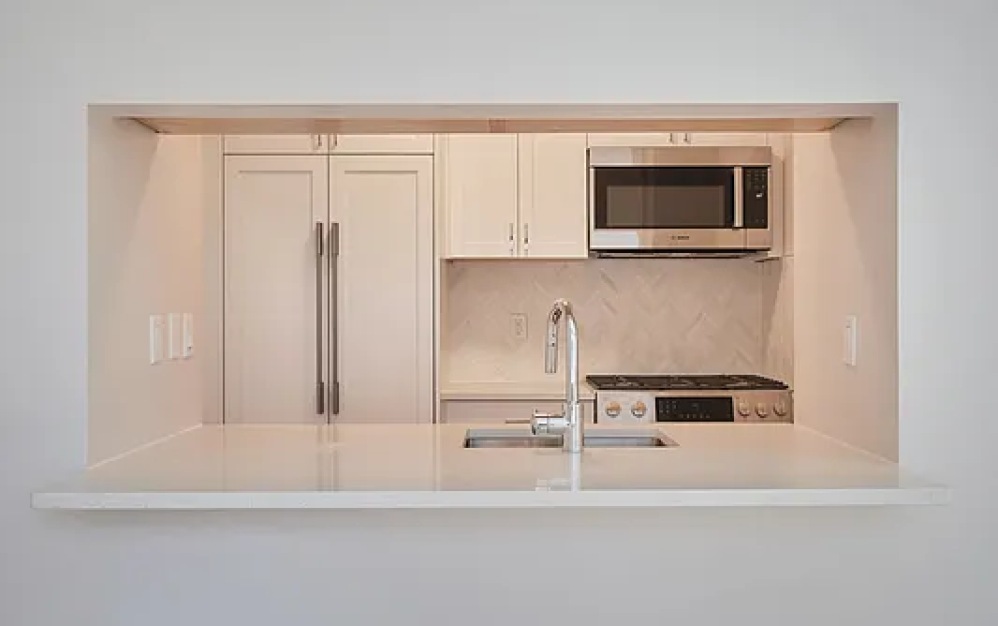 403 - 1 bedroom floorplan layout with 1 bathroom and 884 square feet (Floor 8)