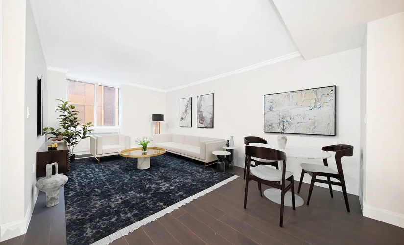7G - 1 bedroom floorplan layout with 1 bathroom and 651 square feet